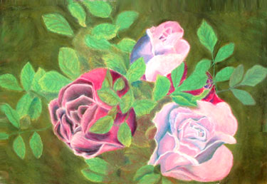 Roses - pastel